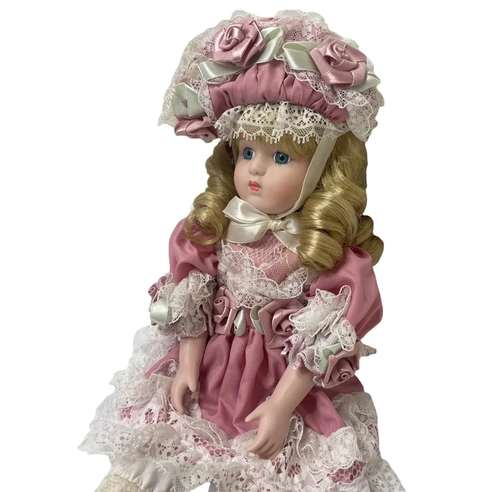 Vintage Porcelain Doll Lace Helene Luxury Lace Victorian Edwardian Renaissance